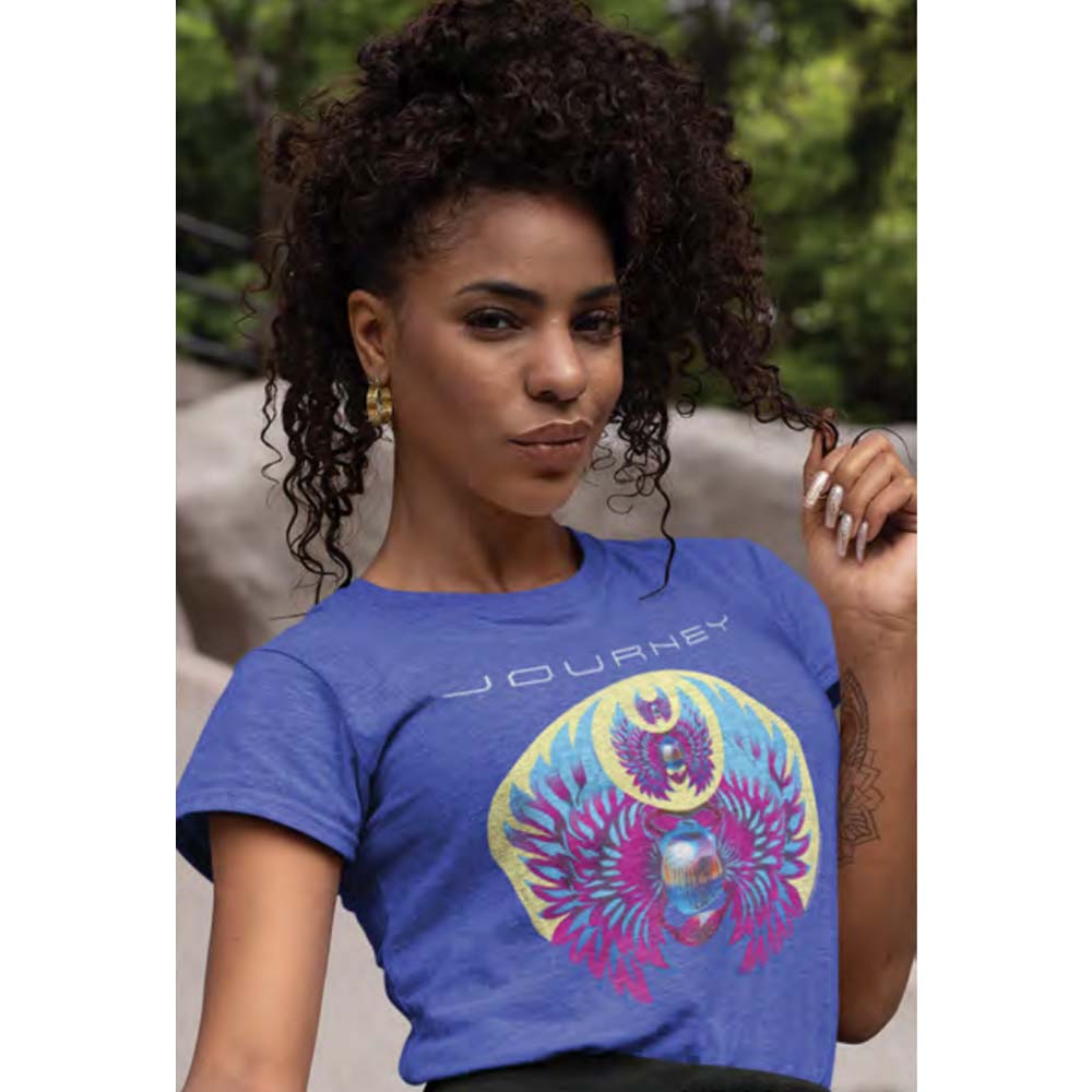 JOURNEY Eye-Catching T-Shirt, THREE SCARABS