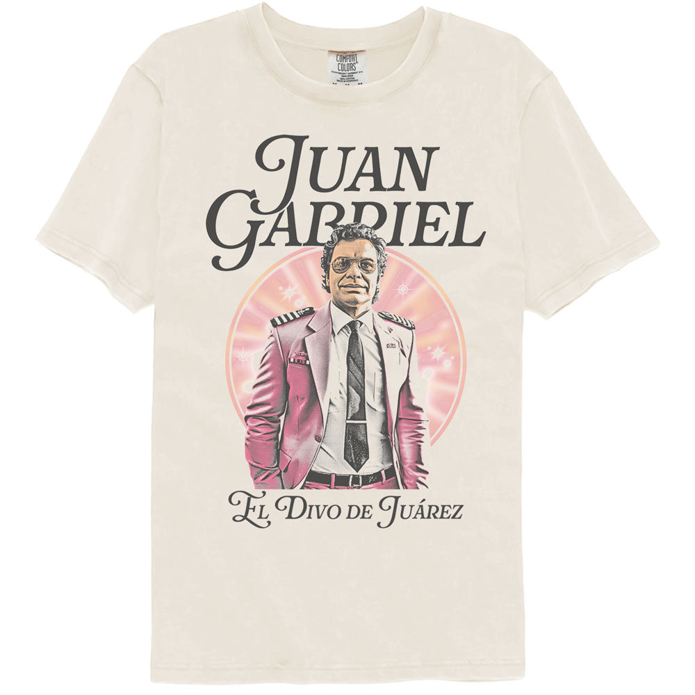 JUAN GABRIEL Garment Dye T-Shirt, CUIDADES MEXICO