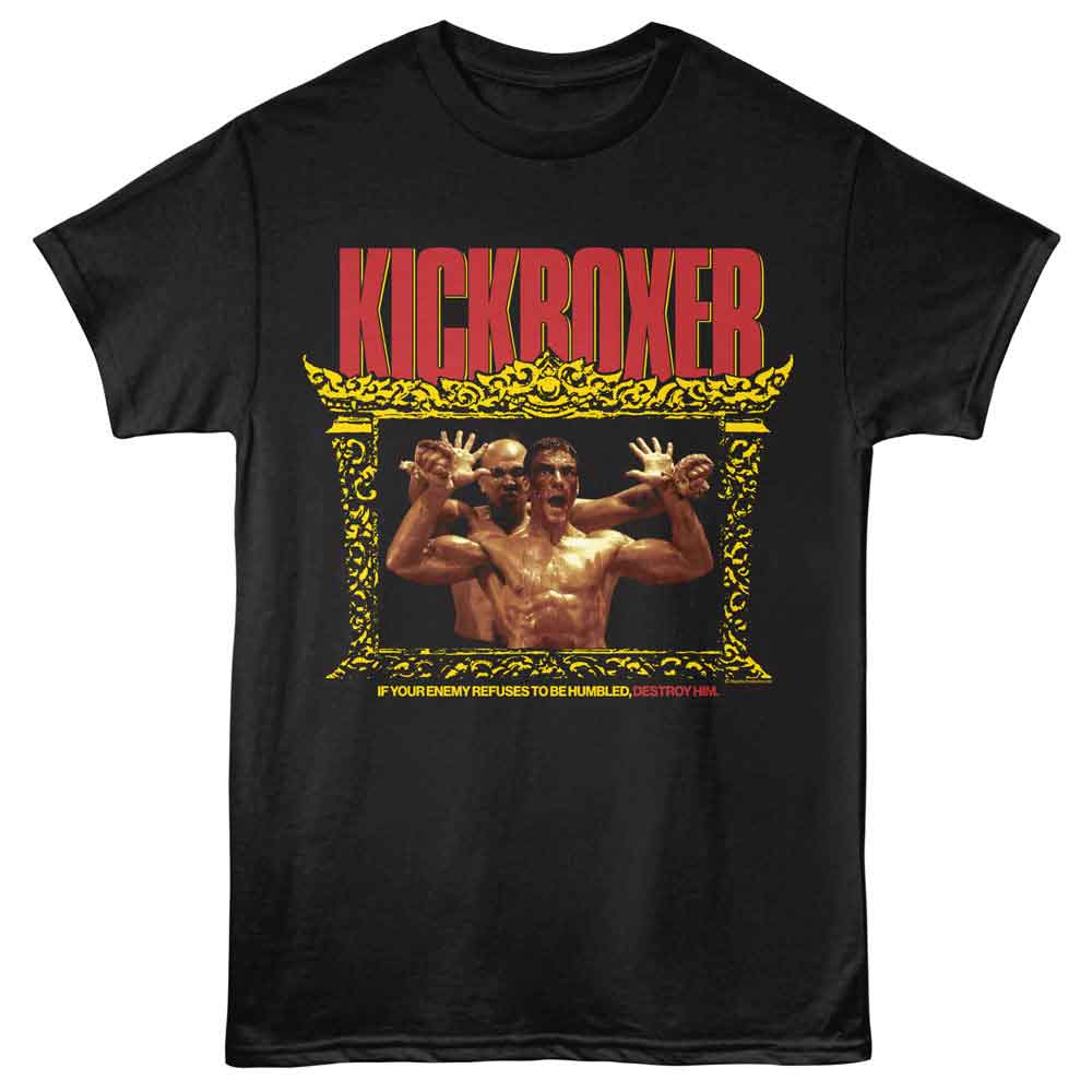 KICKBOXER Eye-Catching T-Shirt, DESTROY YOUR ENEMY