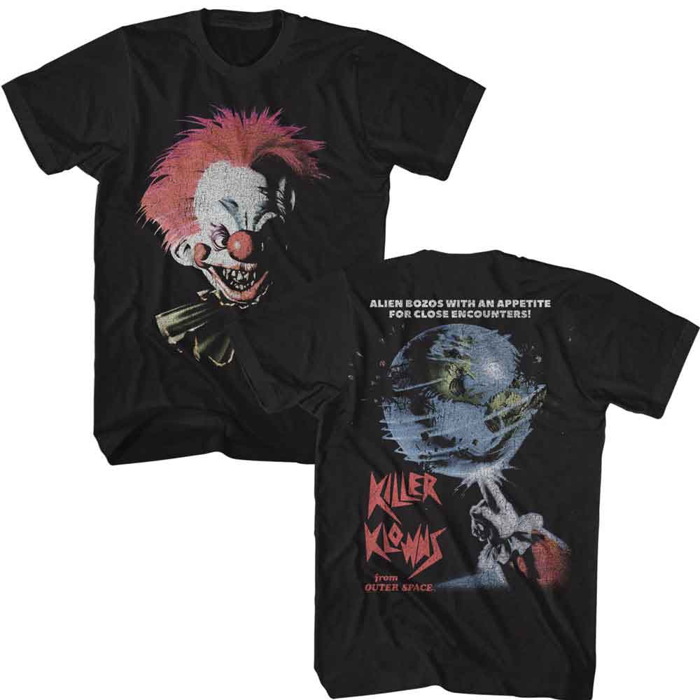 KILLER KLOWNS Terrific T-Shirt, OVERSIZED KLOWN