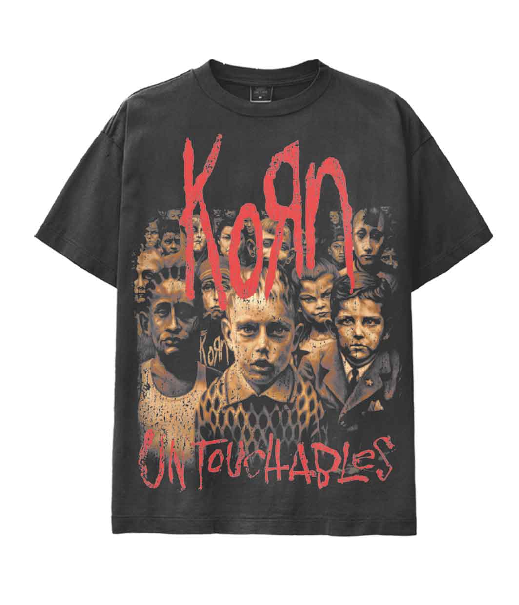 KORN T-Shirt, Untouchables Cover 2002