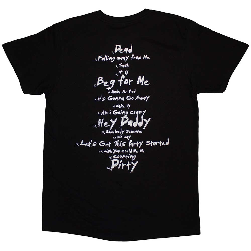 KORN Attractive Ladies T-Shirt, Issues Tracklist