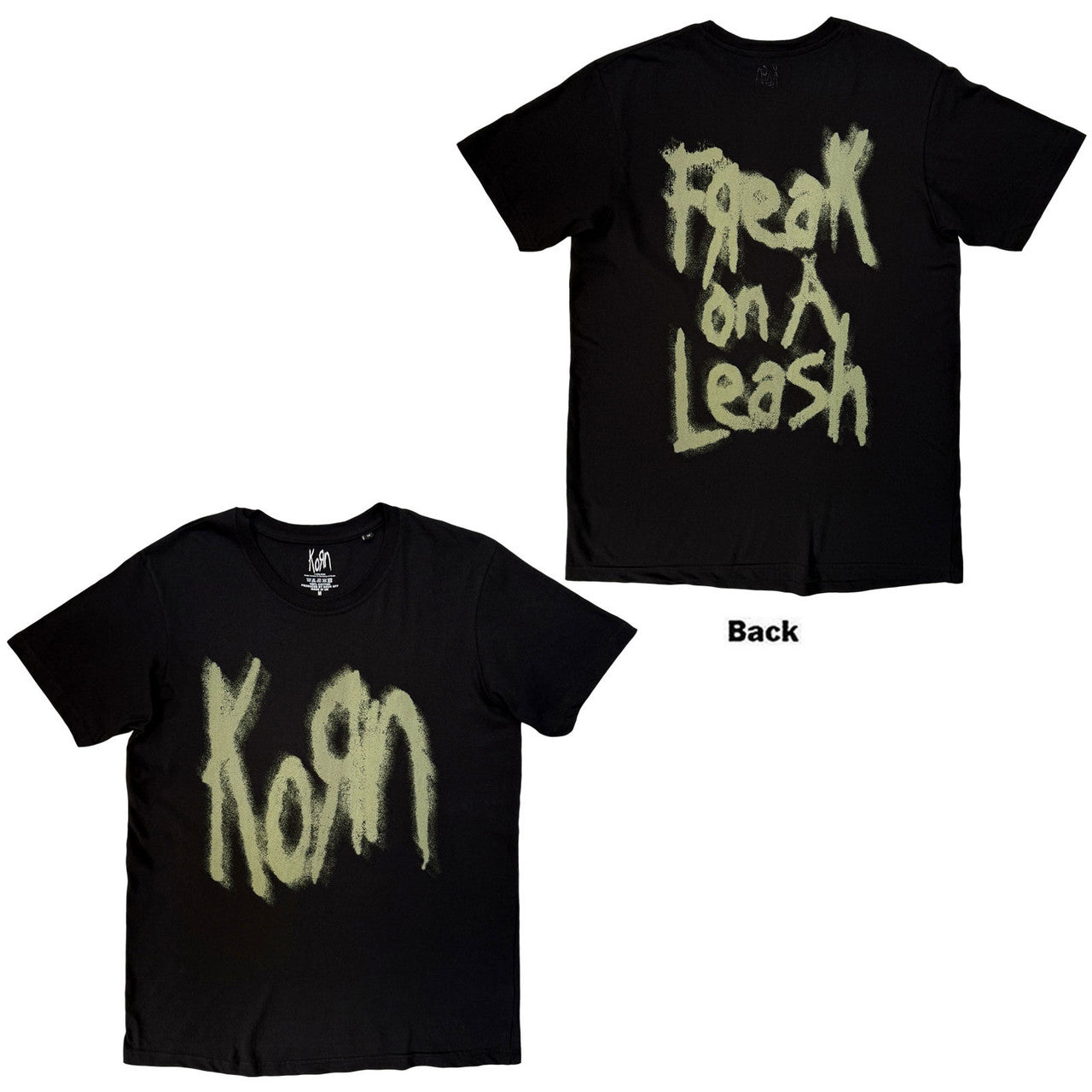 KORN Attractive T-Shirt, Freak On A Leash – Authentic Band Merch
