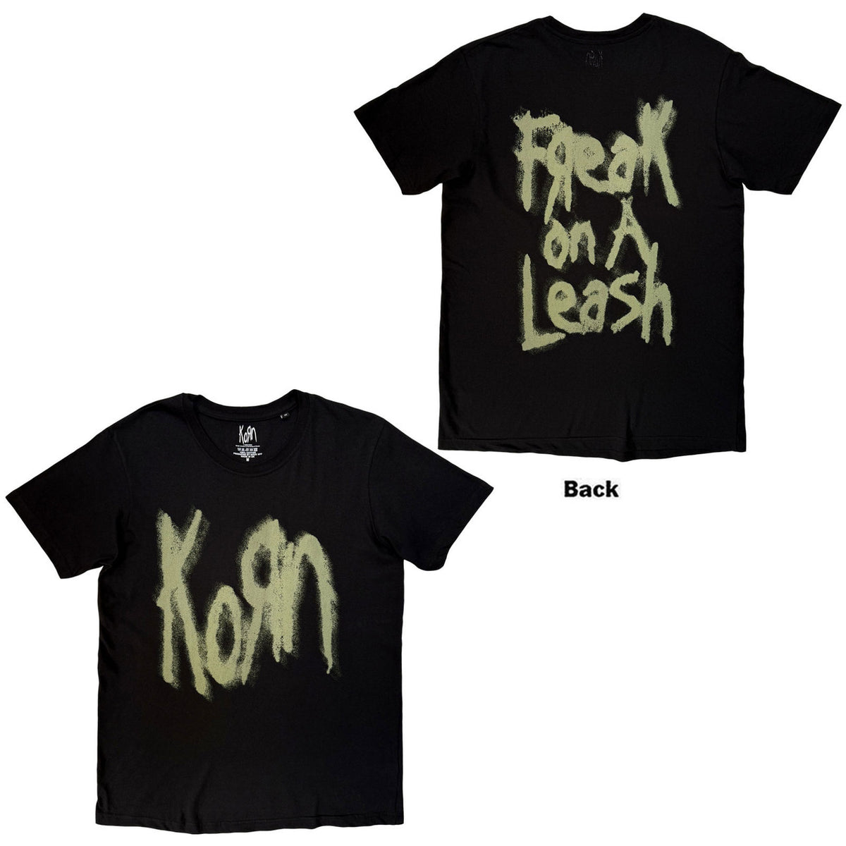 KORN Attractive T-Shirt, Freak On A Leash