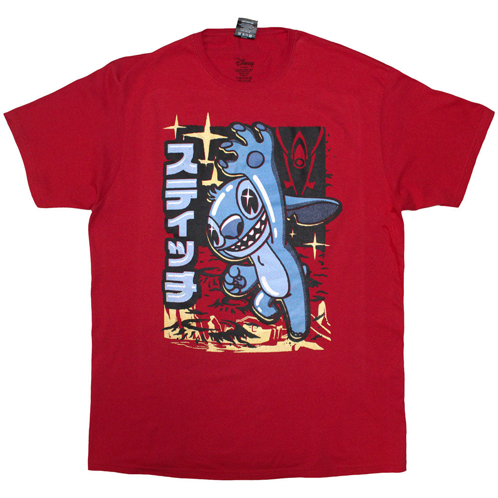 LILO & STITCH Attractive T-Shirt, Japanese Stitch