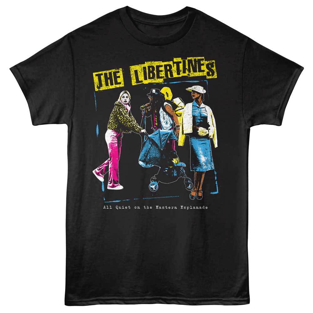 THE LIBERTINES Eye-Catching T-Shirt, ALL QUIET