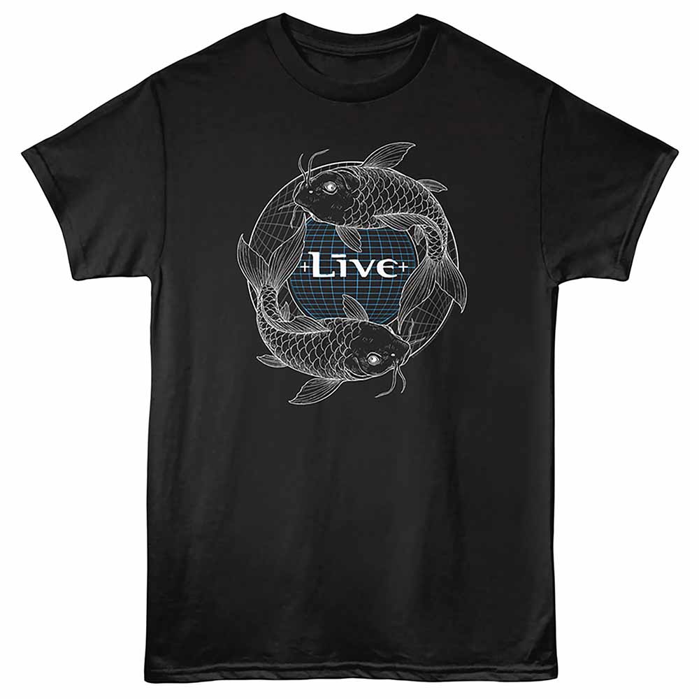 Live Koi BW T-Shirt
