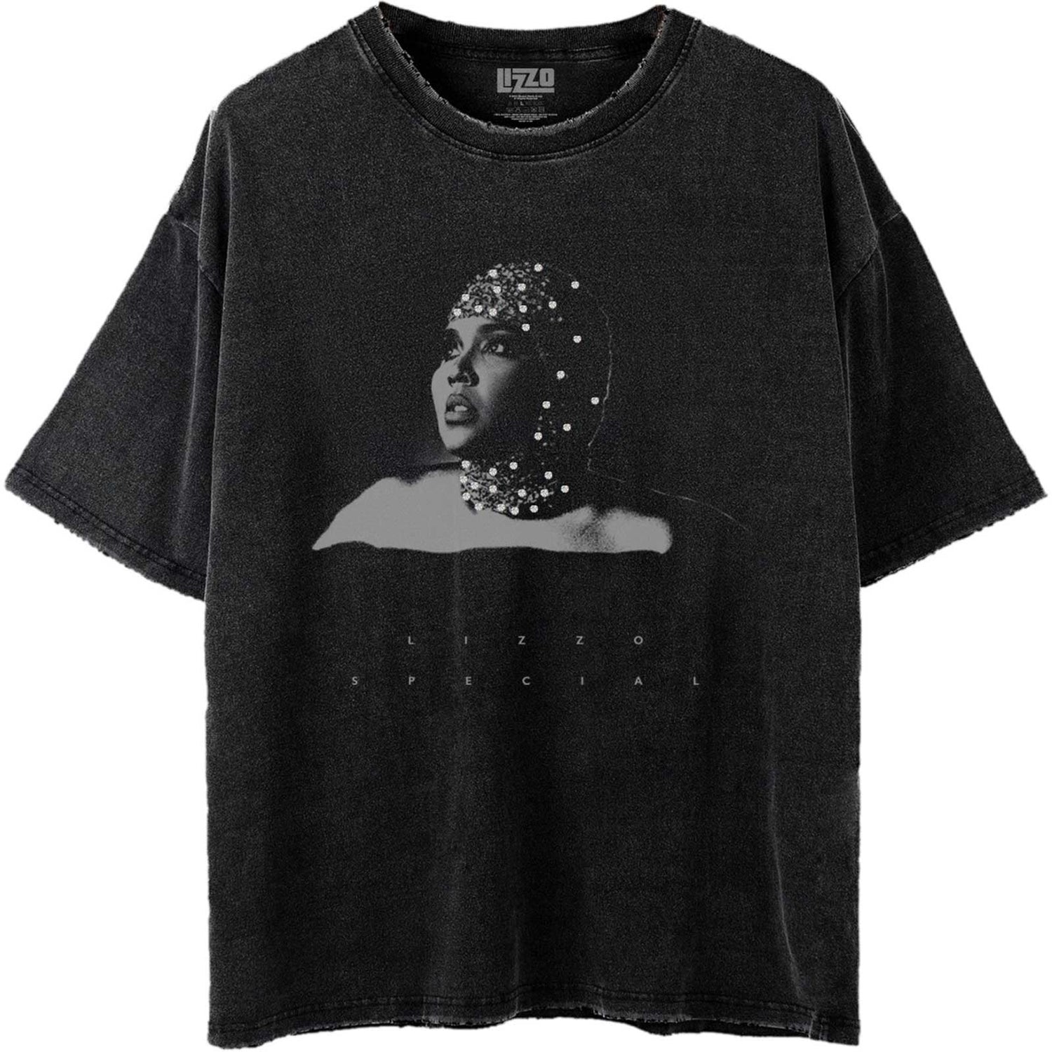 LIZZO Attractive T-Shirt, Special B&W Photo