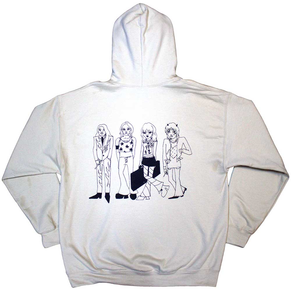 MANESKIN Attractive Hoodie, Pocket Logo & Mini Doodles