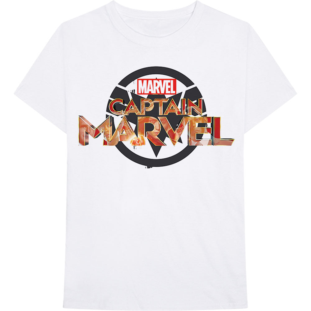 MARVEL COMICS Attractive T-shirt, Captain Marvel New Logo