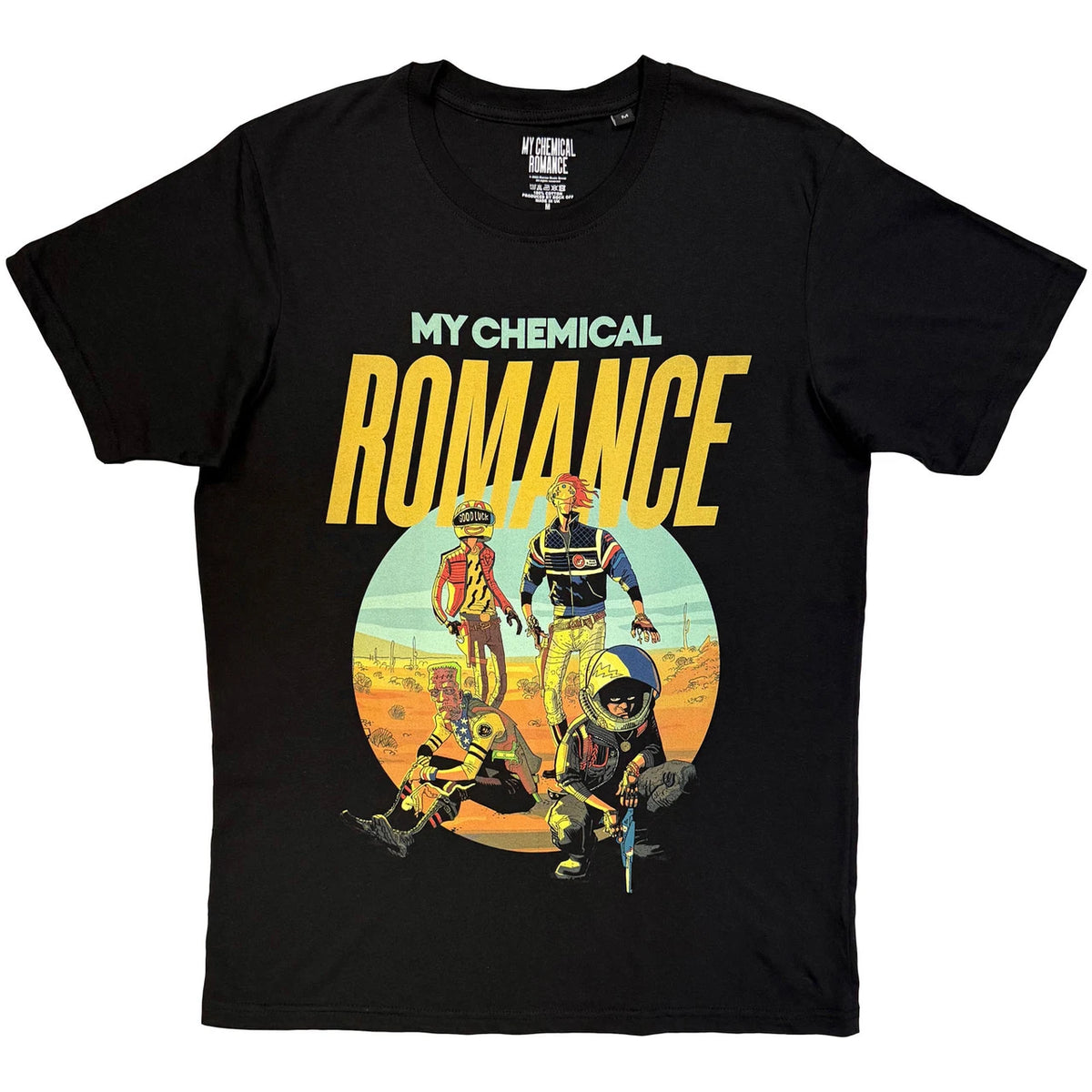 MY CHEMICAL ROMANCE Attractive T-Shirt, Desert Bikers