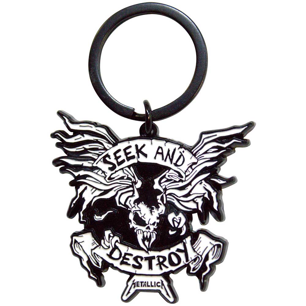 METALLICA Keychain, Seek & Destroy