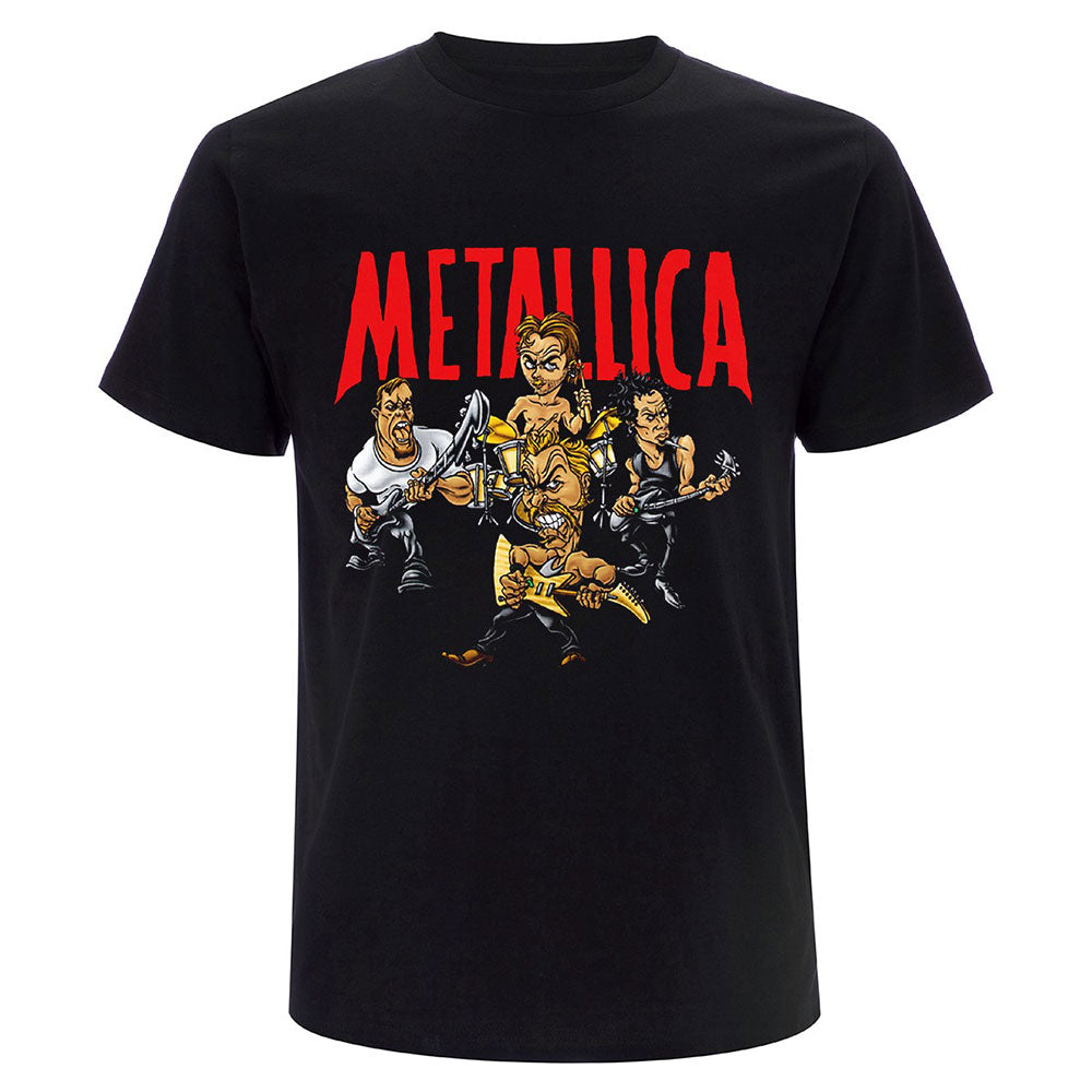METALLICA Attractive T-Shirt, Load Chavez Cartoon