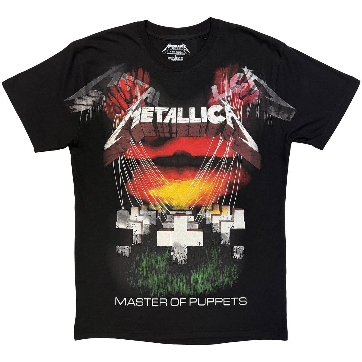 METALLICA Attractive T-Shirt, Master Of Puppets Jumbo