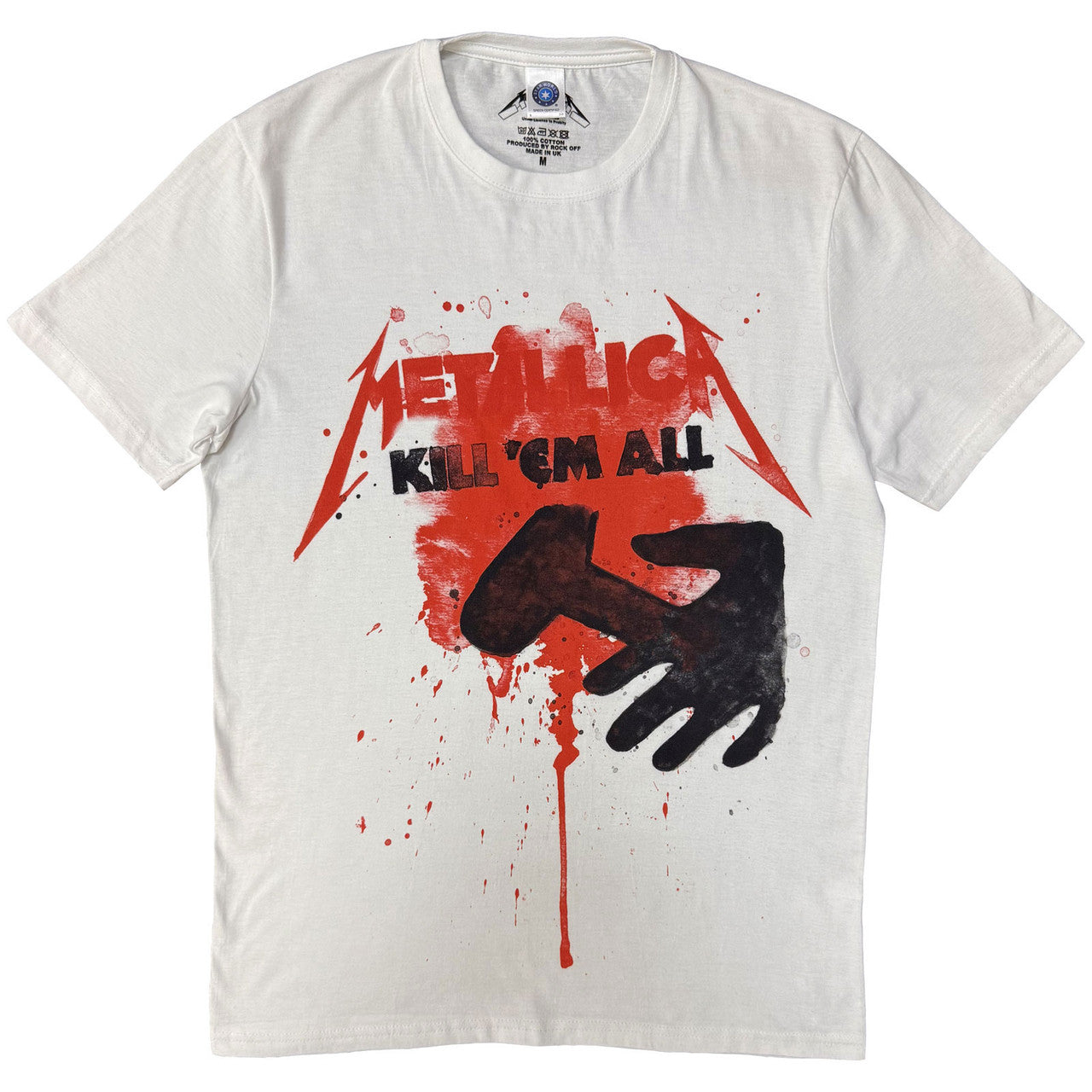 METALLICA Attractive T-Shirt, Kill Them All Splats