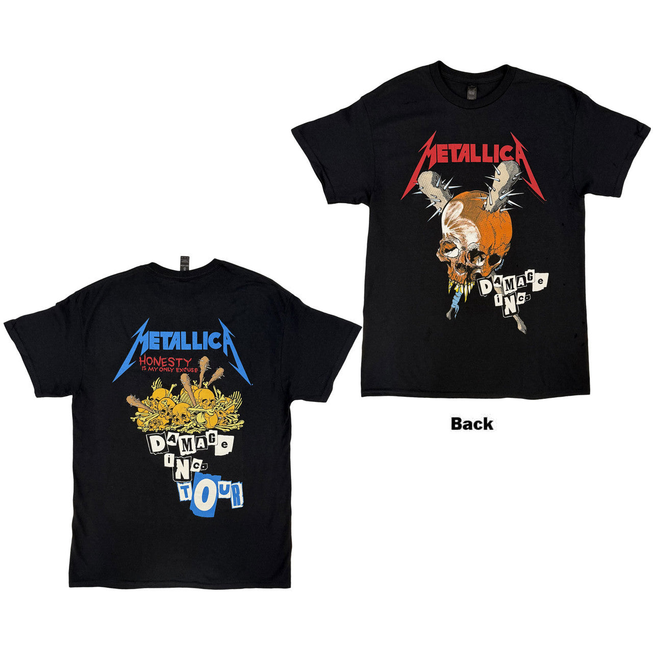 METALLICA Attractive T-Shirt, Damage Inc