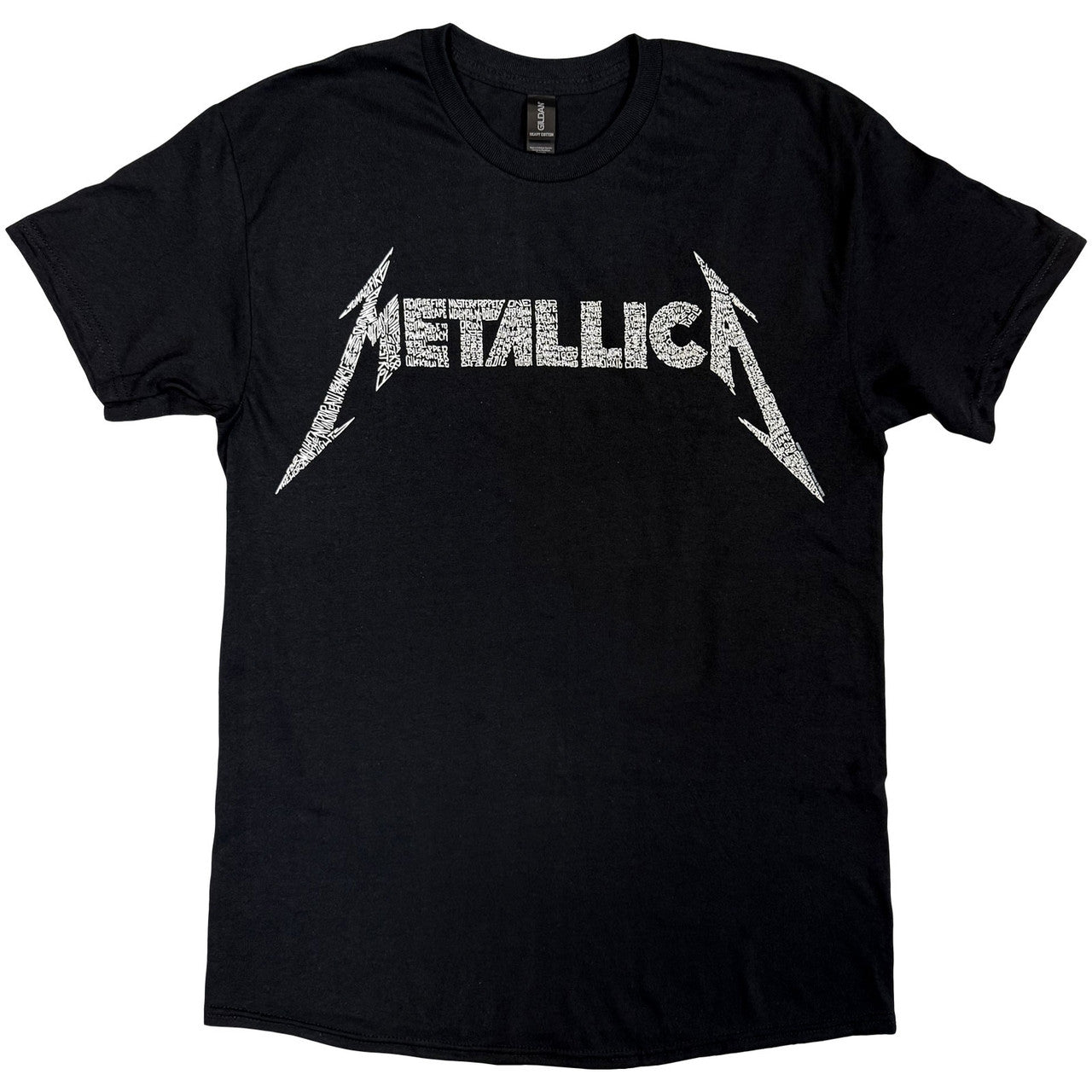 METALLICA Attractive T-Shirt,40th Anniversary Songs Logo