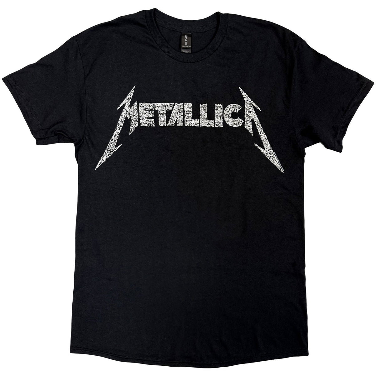 METALLICA Attractive T-Shirt,40th Anniversary Songs Logo