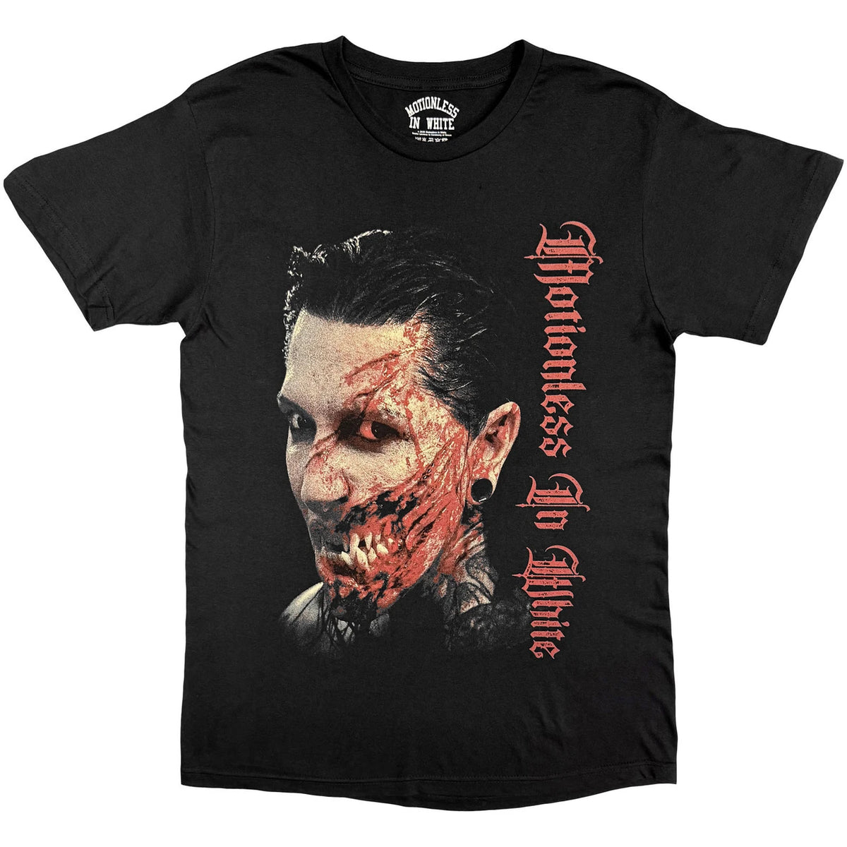 MOTIONLESS IN WHITE Attractive T-Shirt, Decades