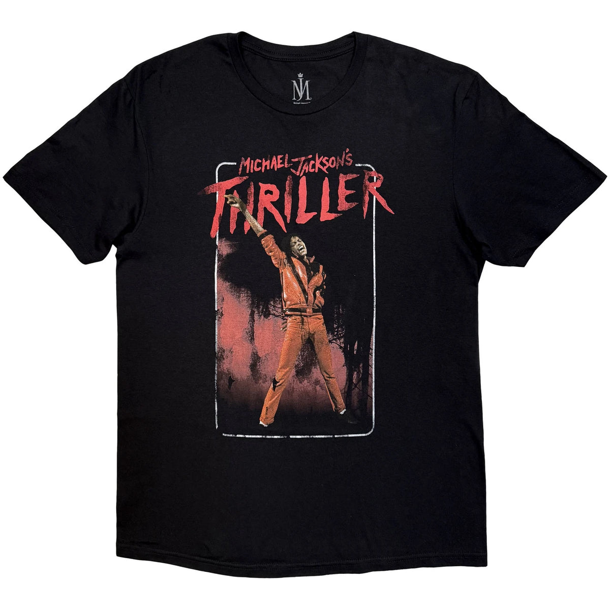 MICHAEL JACKSON Attractive T-Shirt, Thriller White Red Suit