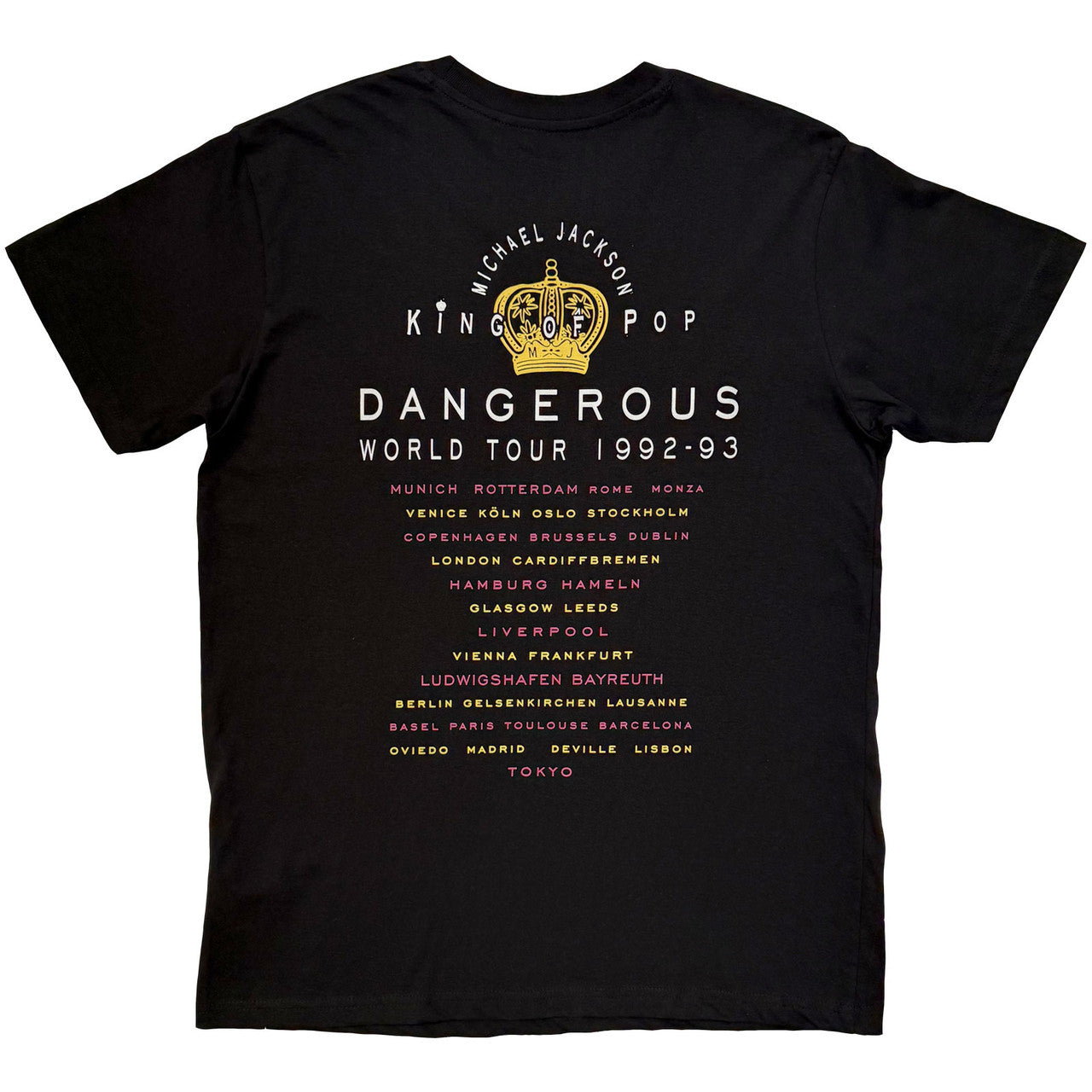 MICHAEL JACKSON Attractive T-Shirt, Dangerous World Tour