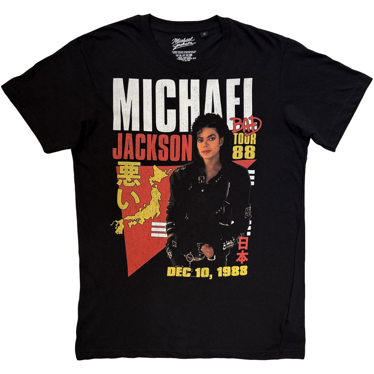 MICHAEL JACKSON Attractive T-Shirt, Bad Tour &