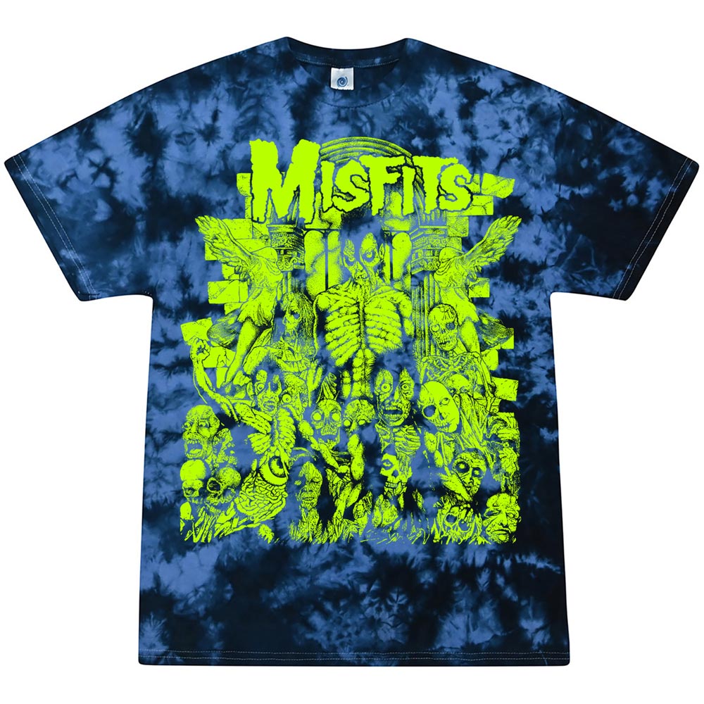 Tie-dye t-shirt with &
