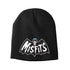 A black beanie hat with the Misfits &