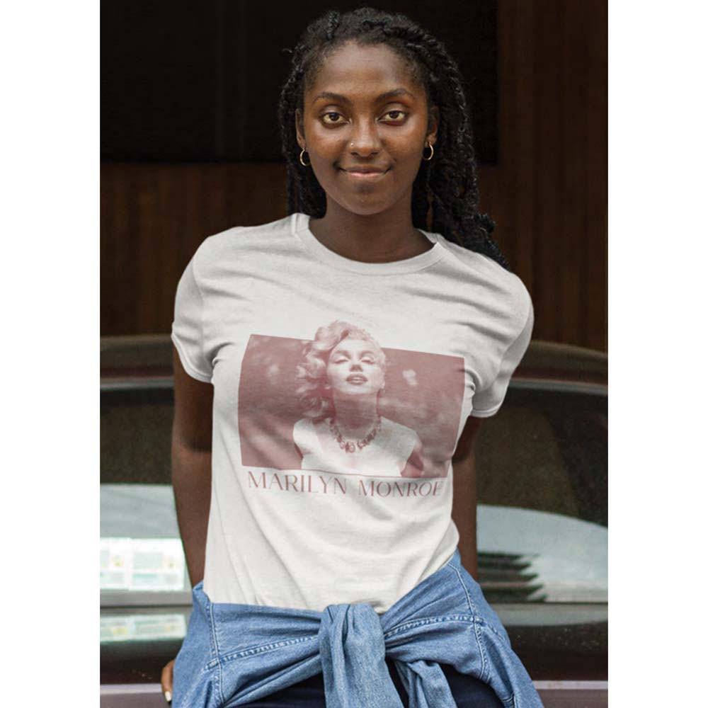 MARILYN MONROE Eye-Catching T-Shirt, Simple Box