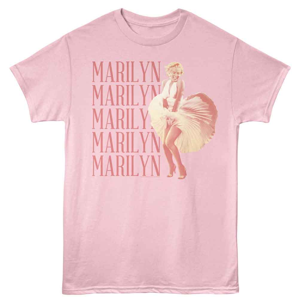 MARILYN MONROE Eye-Catching T-Shirt, SWEPT SKIRT