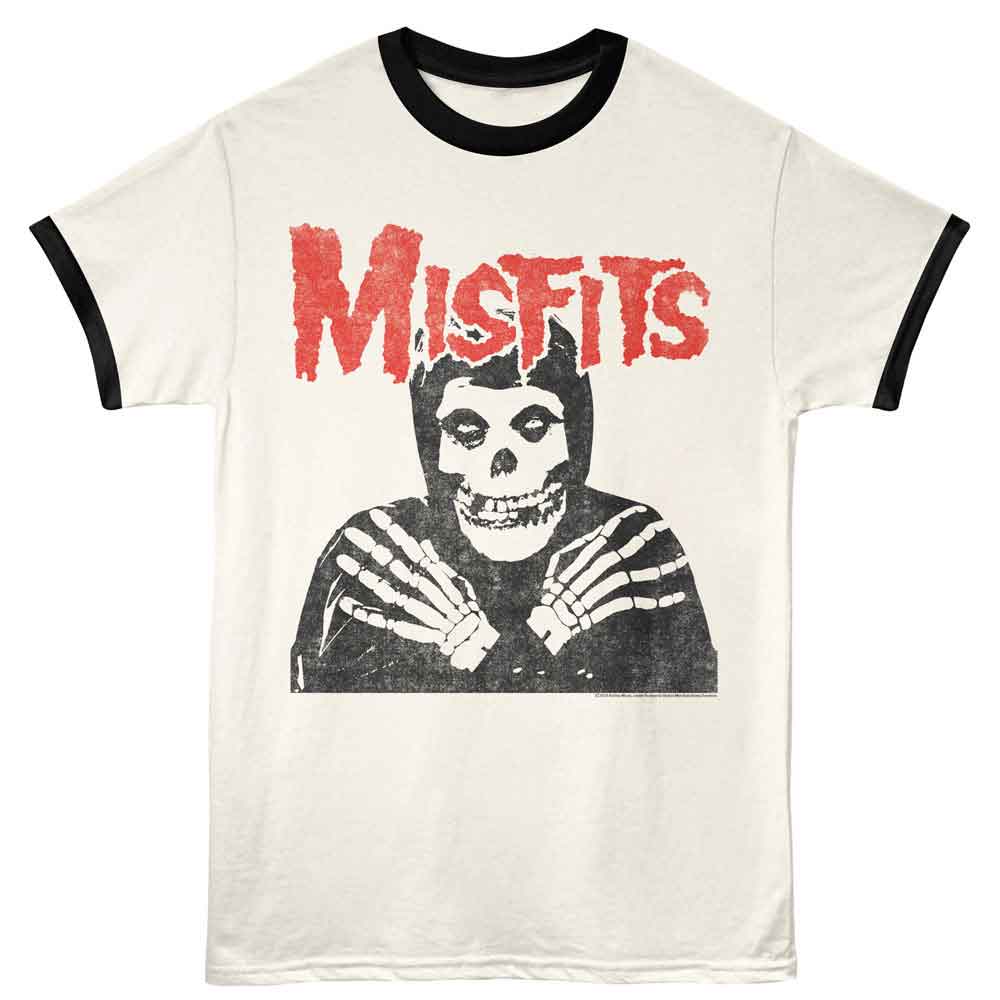 MISFITS Ringer T-Shirt, CROSSED ARMS