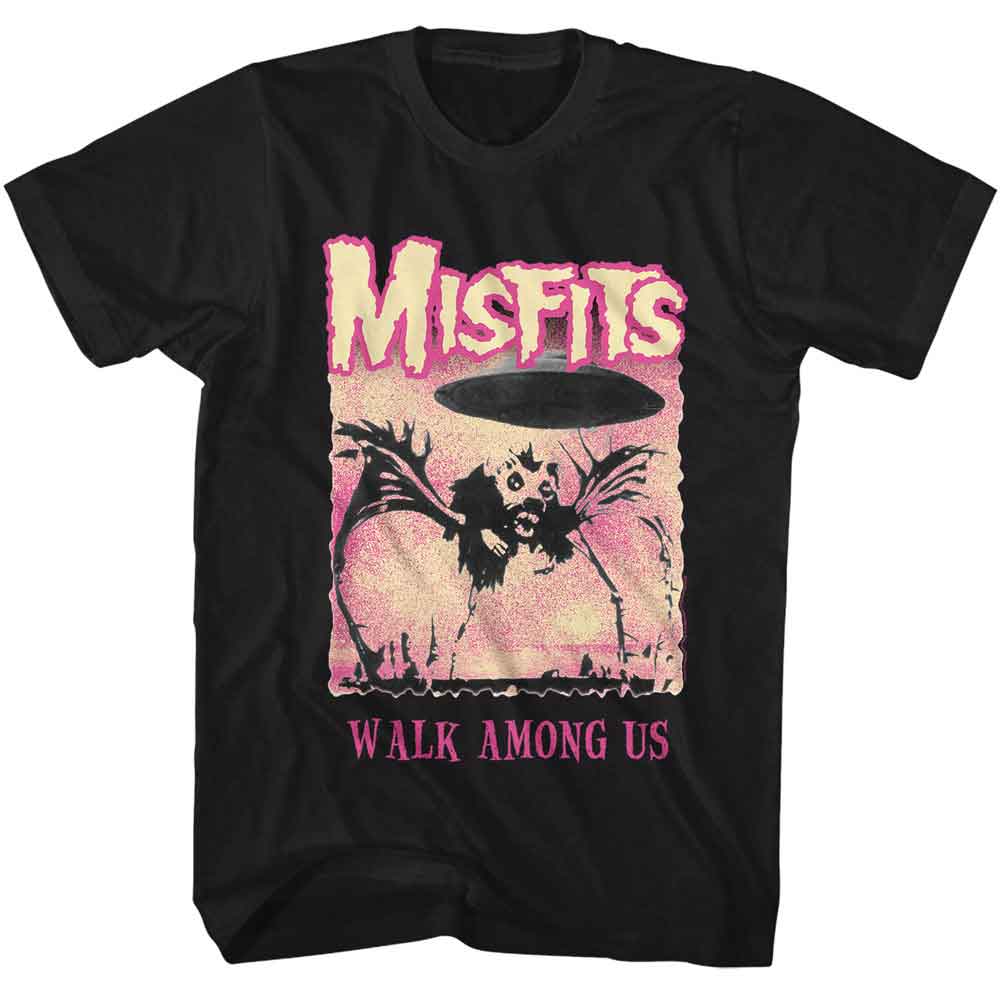 MISFITS Eye-Catching T-Shirt, WALK AMONG US