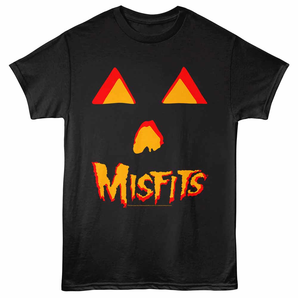 MISFITS Eye-Catching T-Shirt, JACK O LANTERN