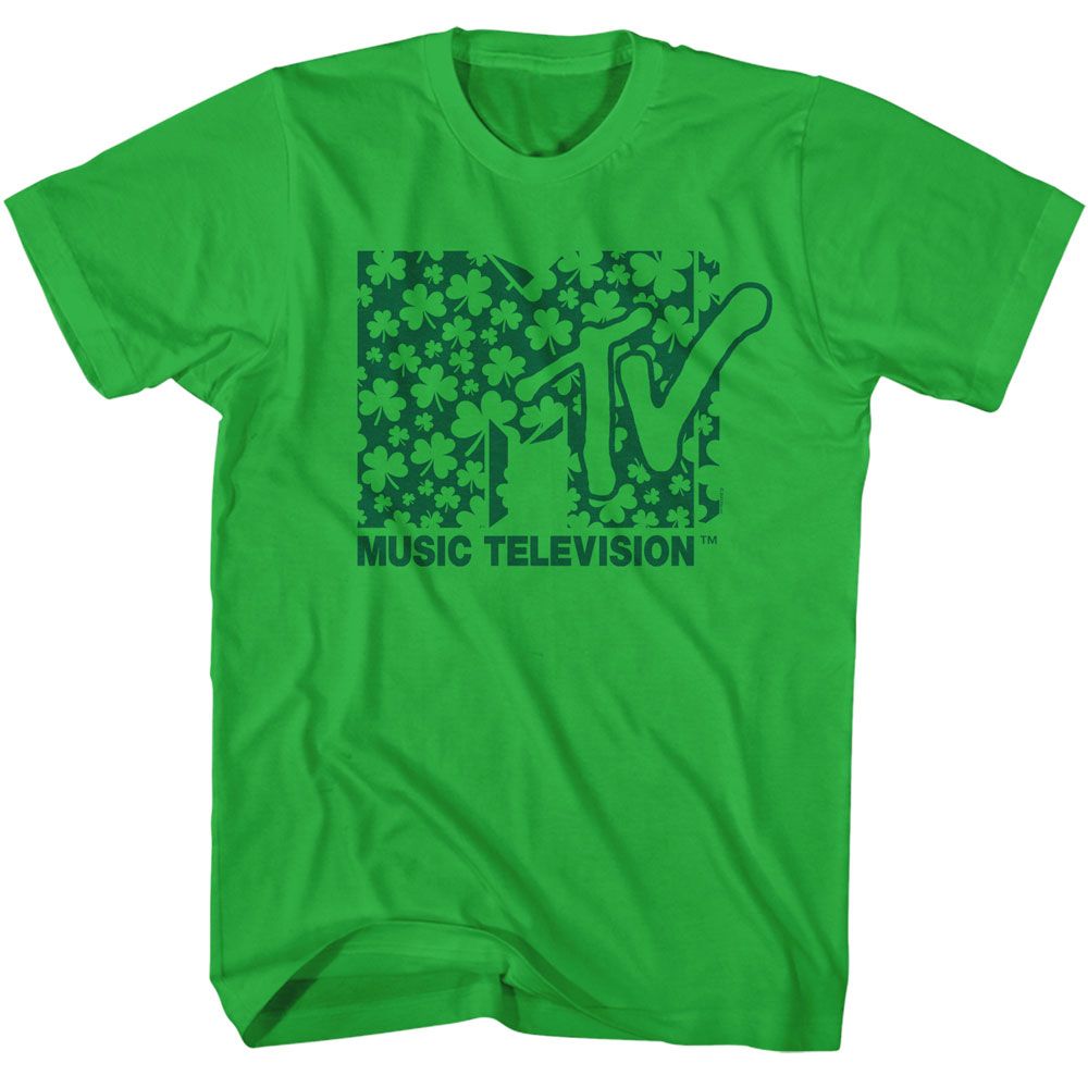 MTV Eye-Catching T-Shirt, Shamrocks