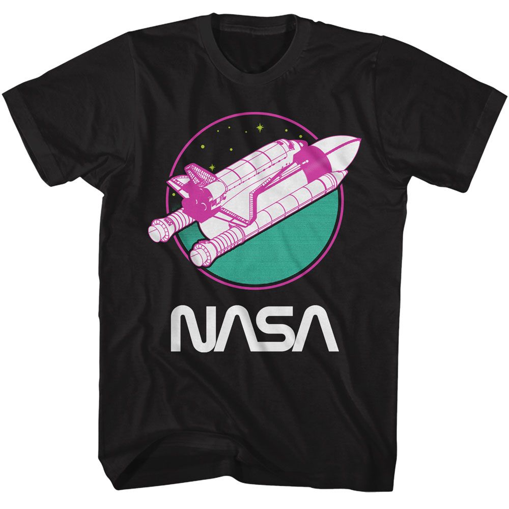 NASA T-Shirt, Neon Orbiter