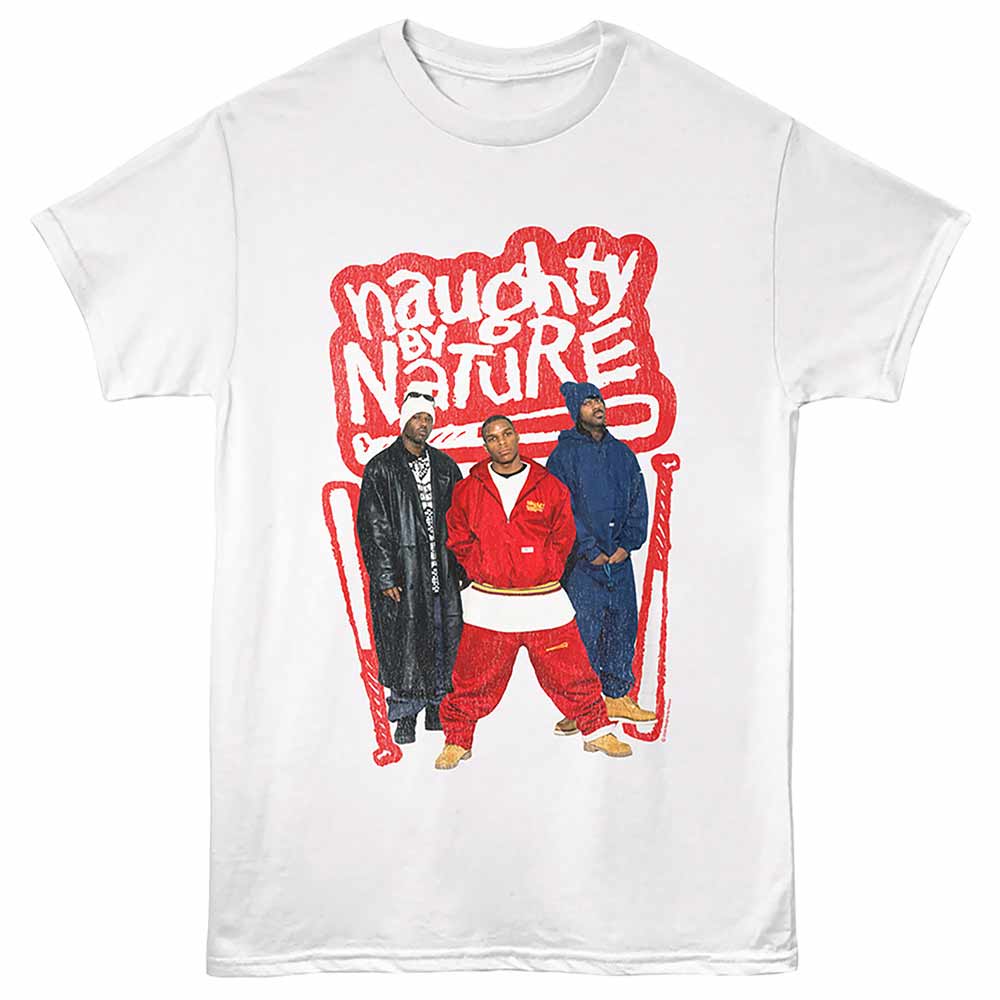 NAUGHTY BY NATURE Eye-Catching T-Shirt, GROUP PHOTO