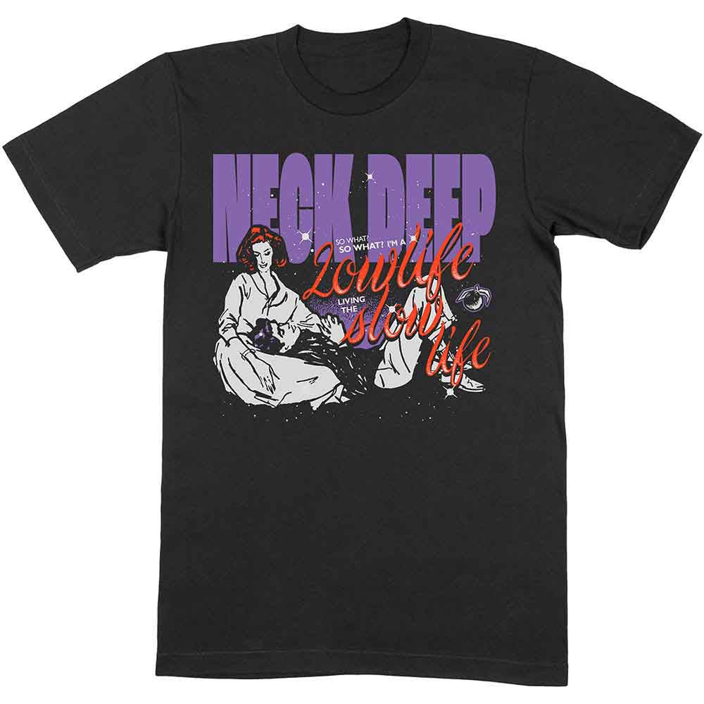 NECK DEEP Attractive T-shirt, Lowlife Couple