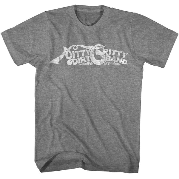 NITTY GRITTY DIRT BAND Eye-Catching T-Shirt, Curvy Logo