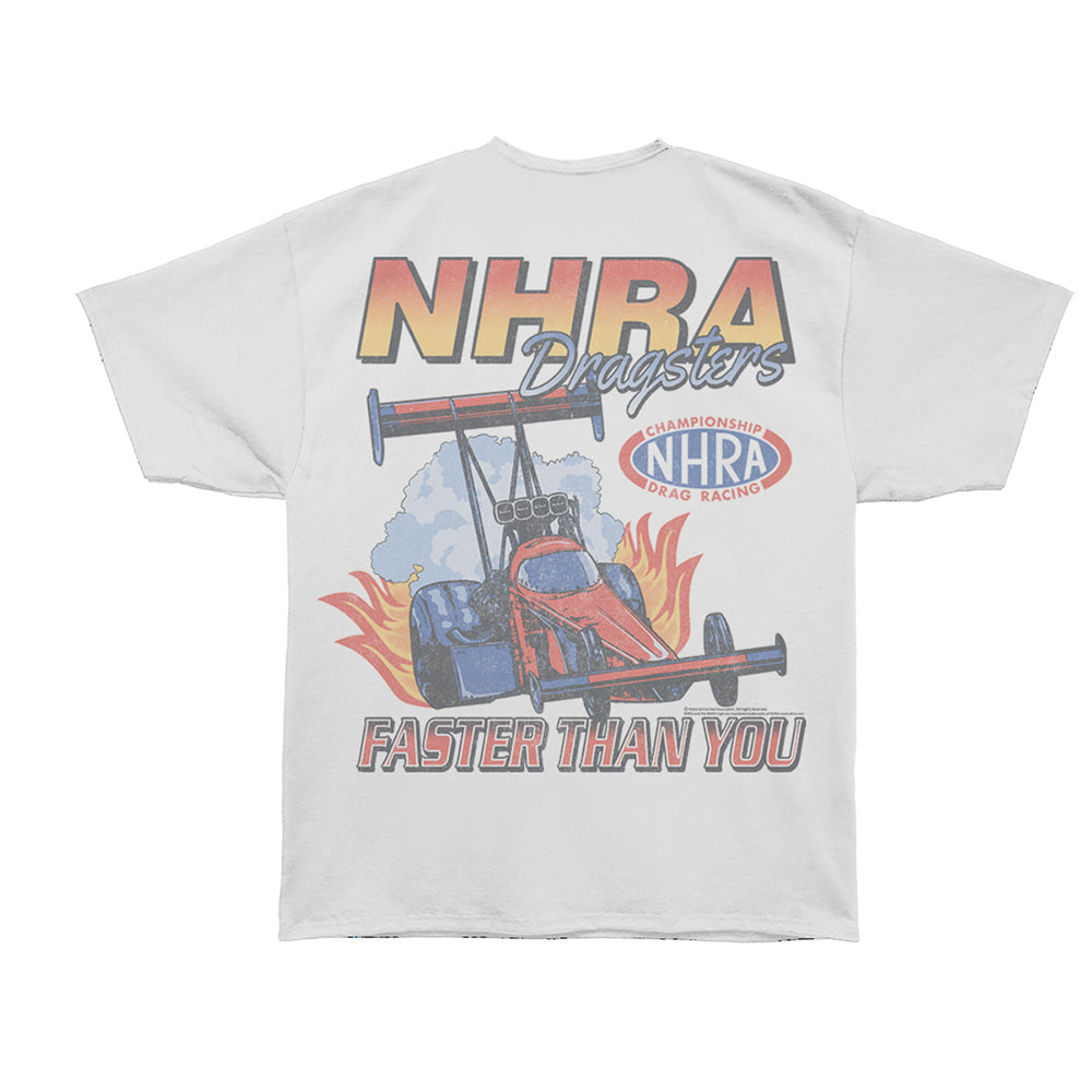 NHRA Oversized T-Shirt, FASTER THAN
