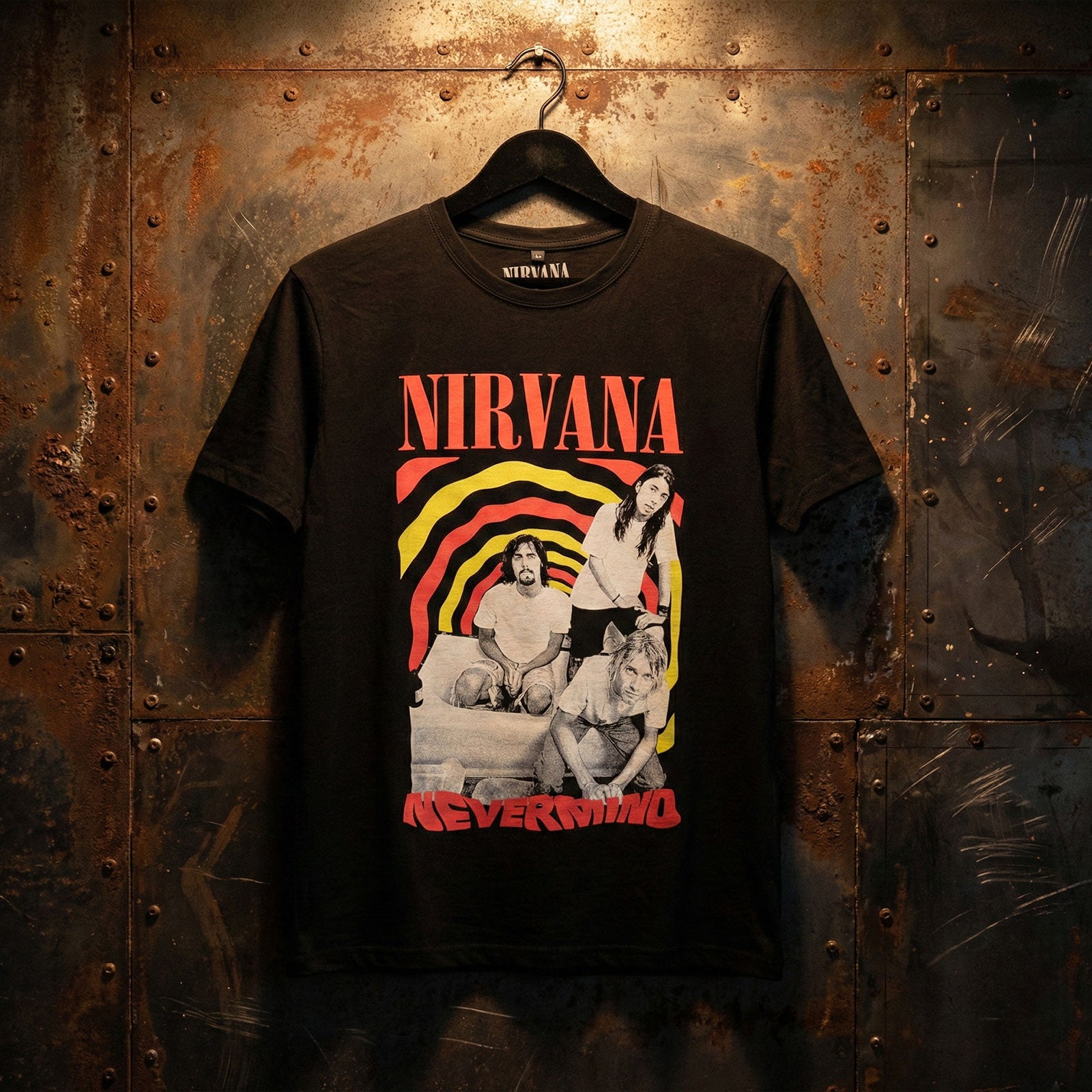 NIRVANA Carbon T-Shirt, Nevermind Bath Tub