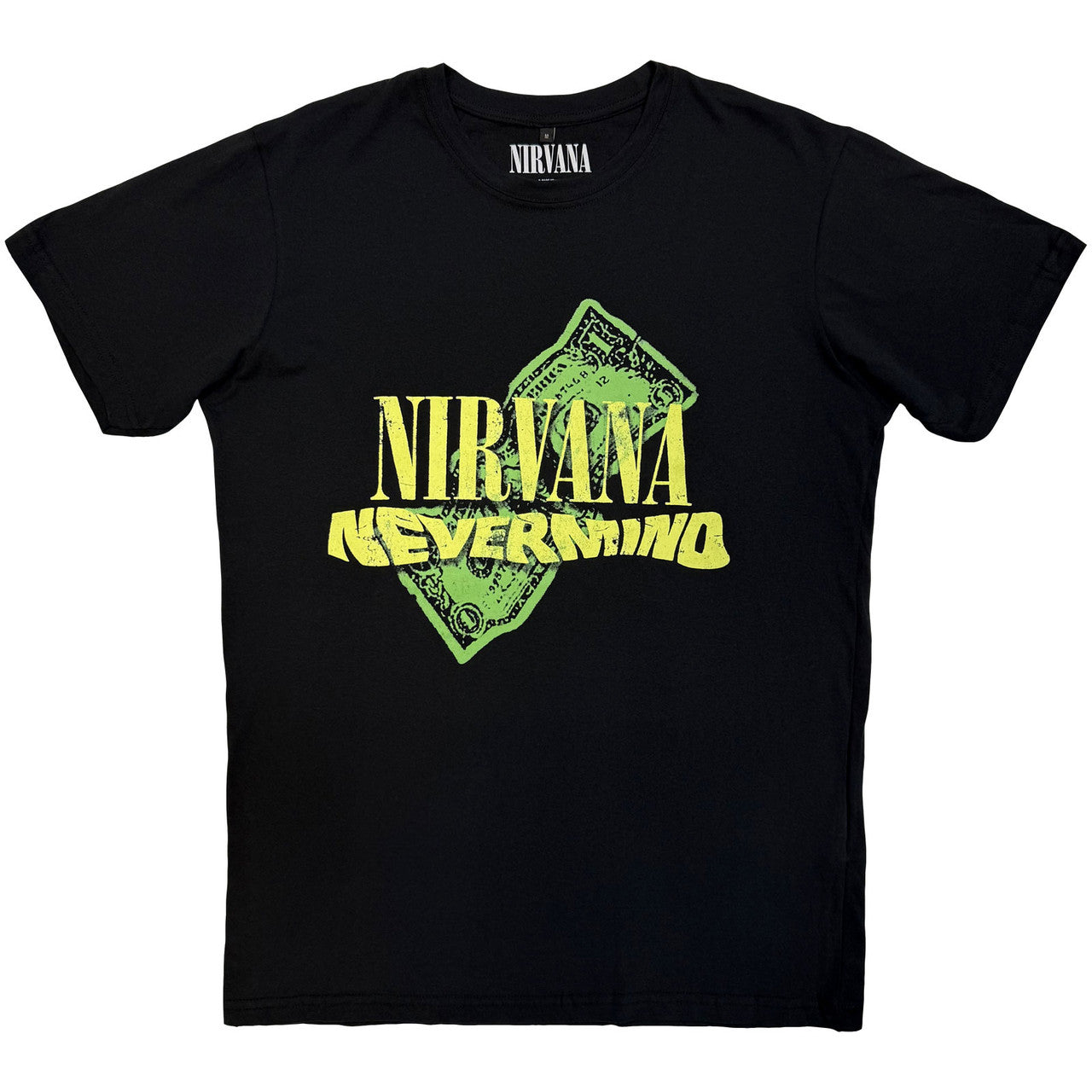 NIRVANA Carbon T-Shirt, Nevermind Dollar
