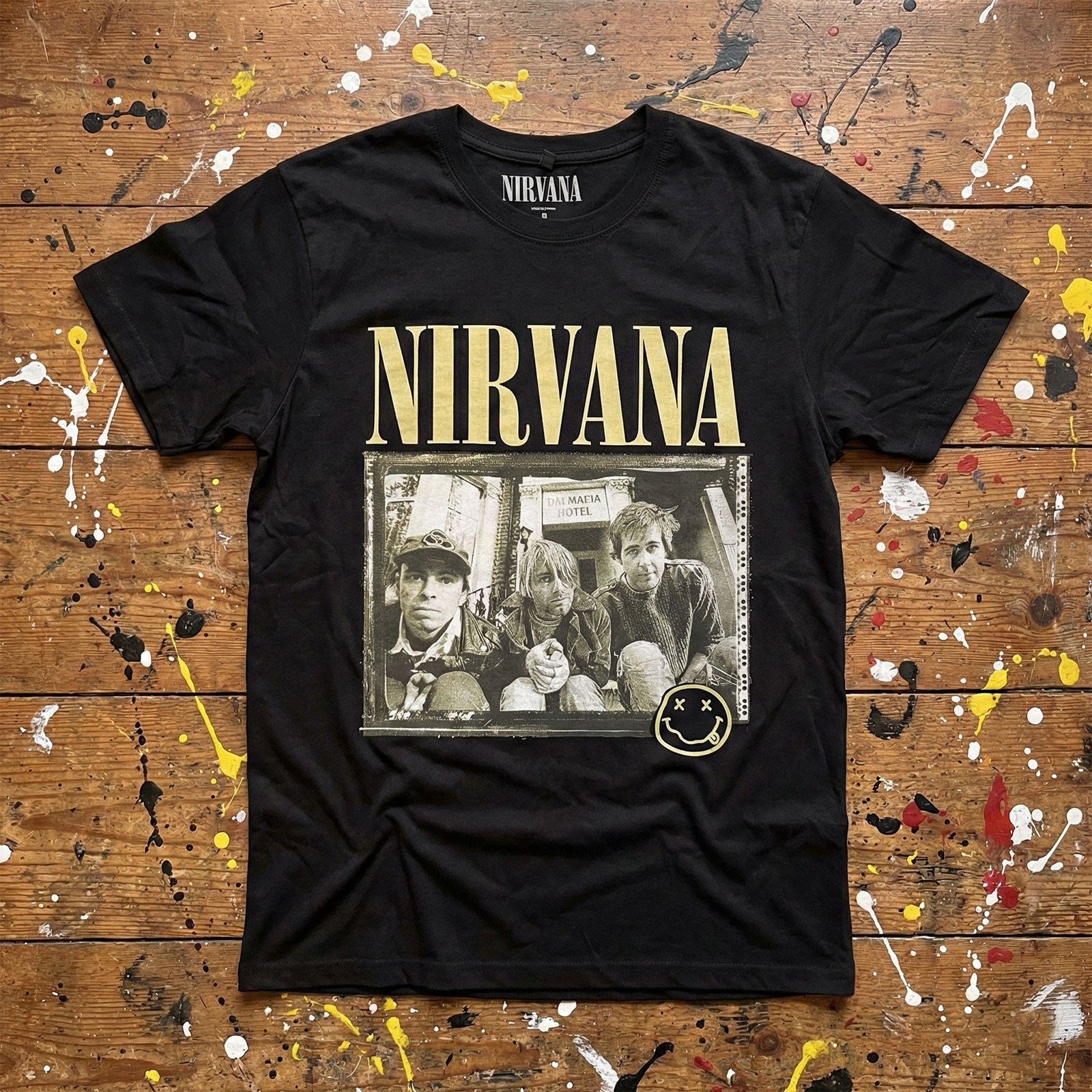 NIRVANA Carbon T-Shirt, Nevermind &