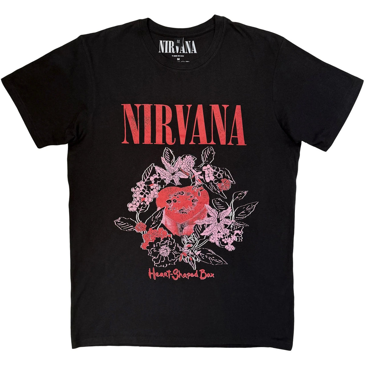 NIRVANA Carbon T-Shirt, Heart Shaped Box