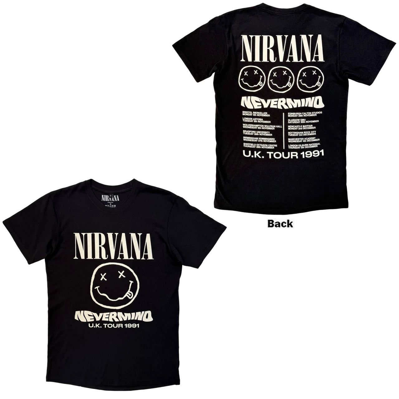 NIRVANA Carbon T-Shirt, Tour &