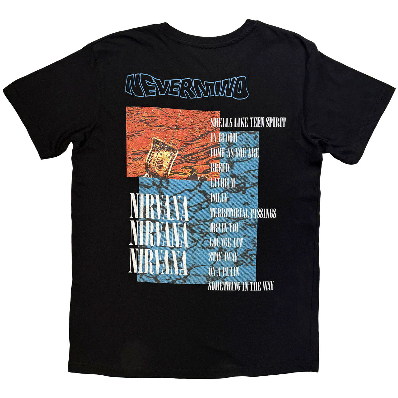 NIRVANA Attractive T-Shirt, Waves