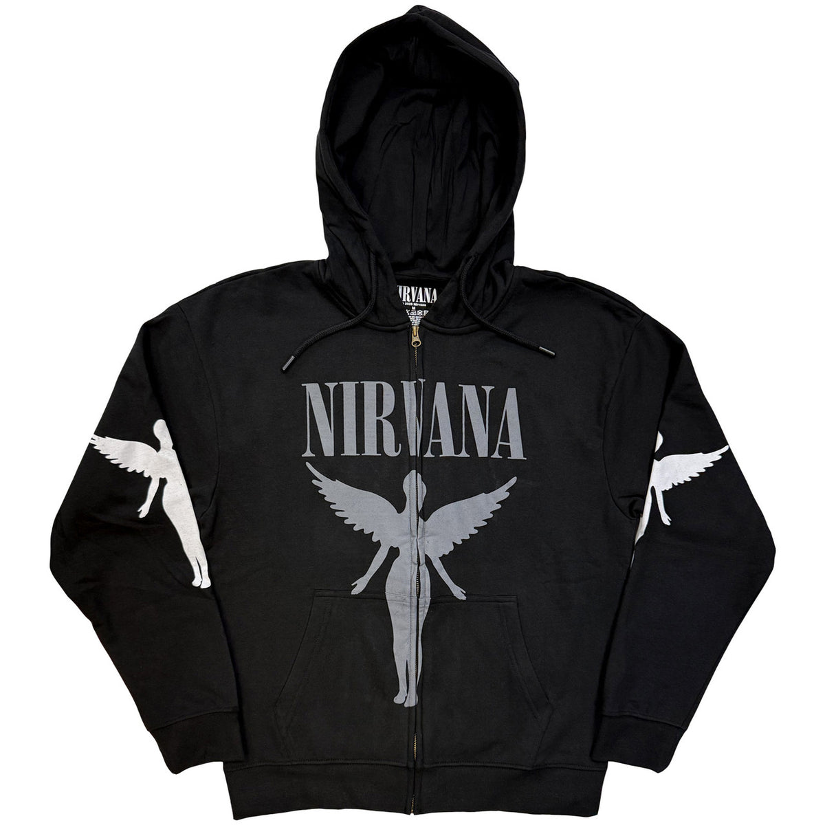NIRVANA Attractive Hoodie, In Utero Mono