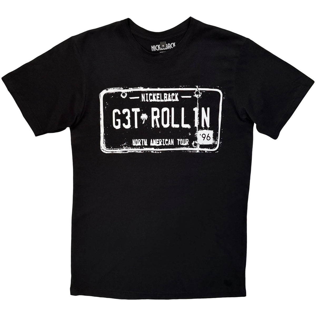 NICKELBACK Carbon T-Shirt, Get Rollin&