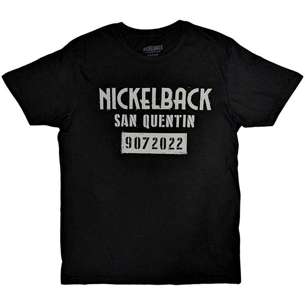 NICKELBACK Attractive T-shirt, San Quentin