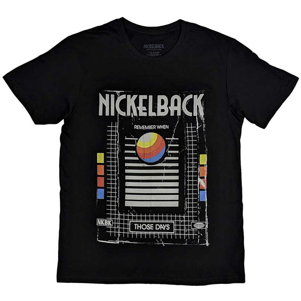 NICKELBACK Attractive T-shirt, Those Days Vhs