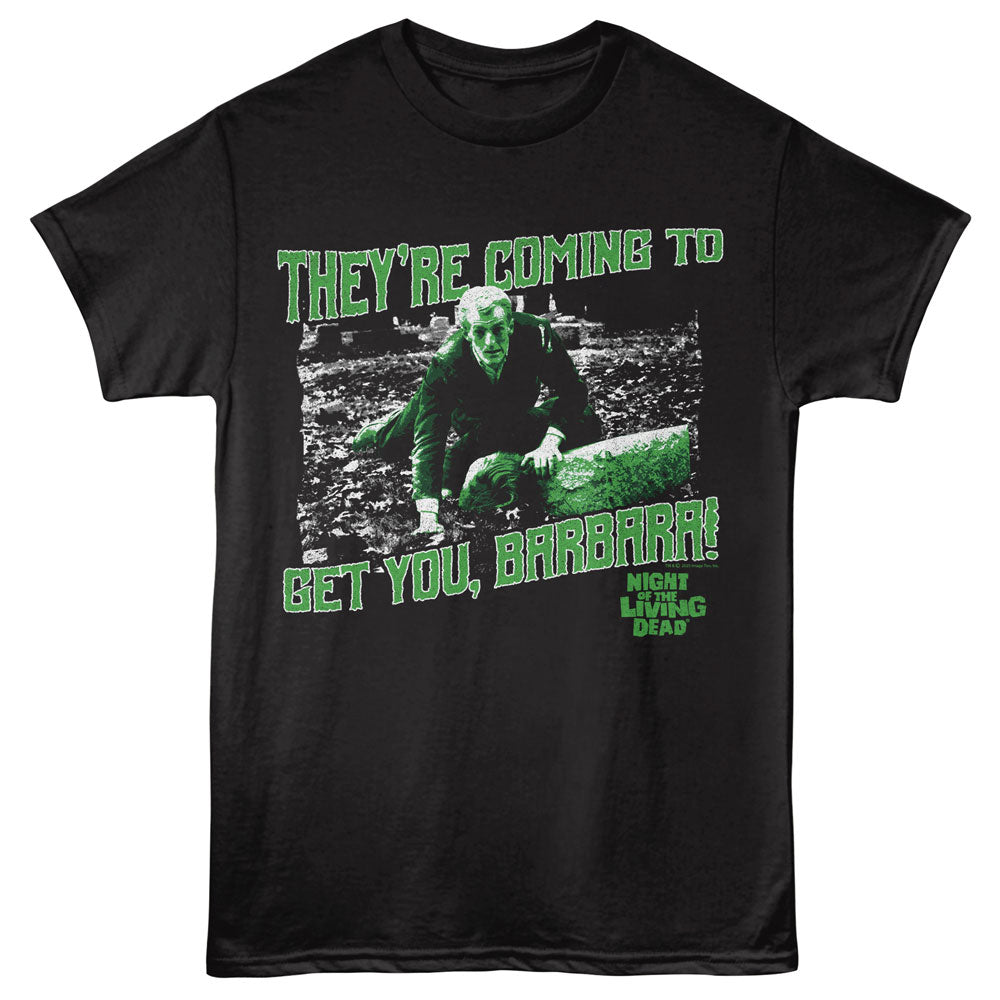 NIGHT OF THE LIVING DEAD T-Shirt, COMING TO GET YOU
